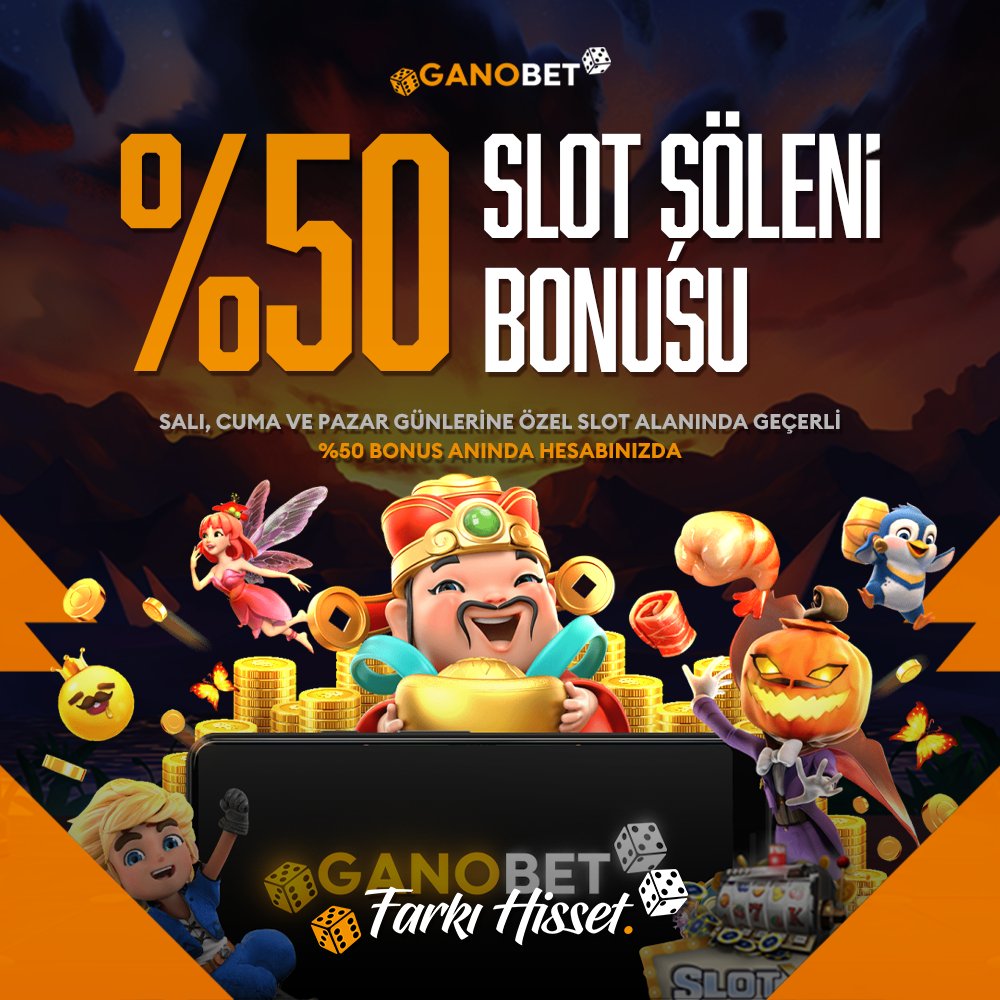 🎁👍GANOBET   Cuma  Gününe Özel %5️⃣0️⃣  Slot Şöleni Sizleri Bekliyor !

💎 En Yüksek RTP’li Slot Sağlayıcıları ile Kazanan Sen Ol!

🏆GANOBET FARKI HİSSET!