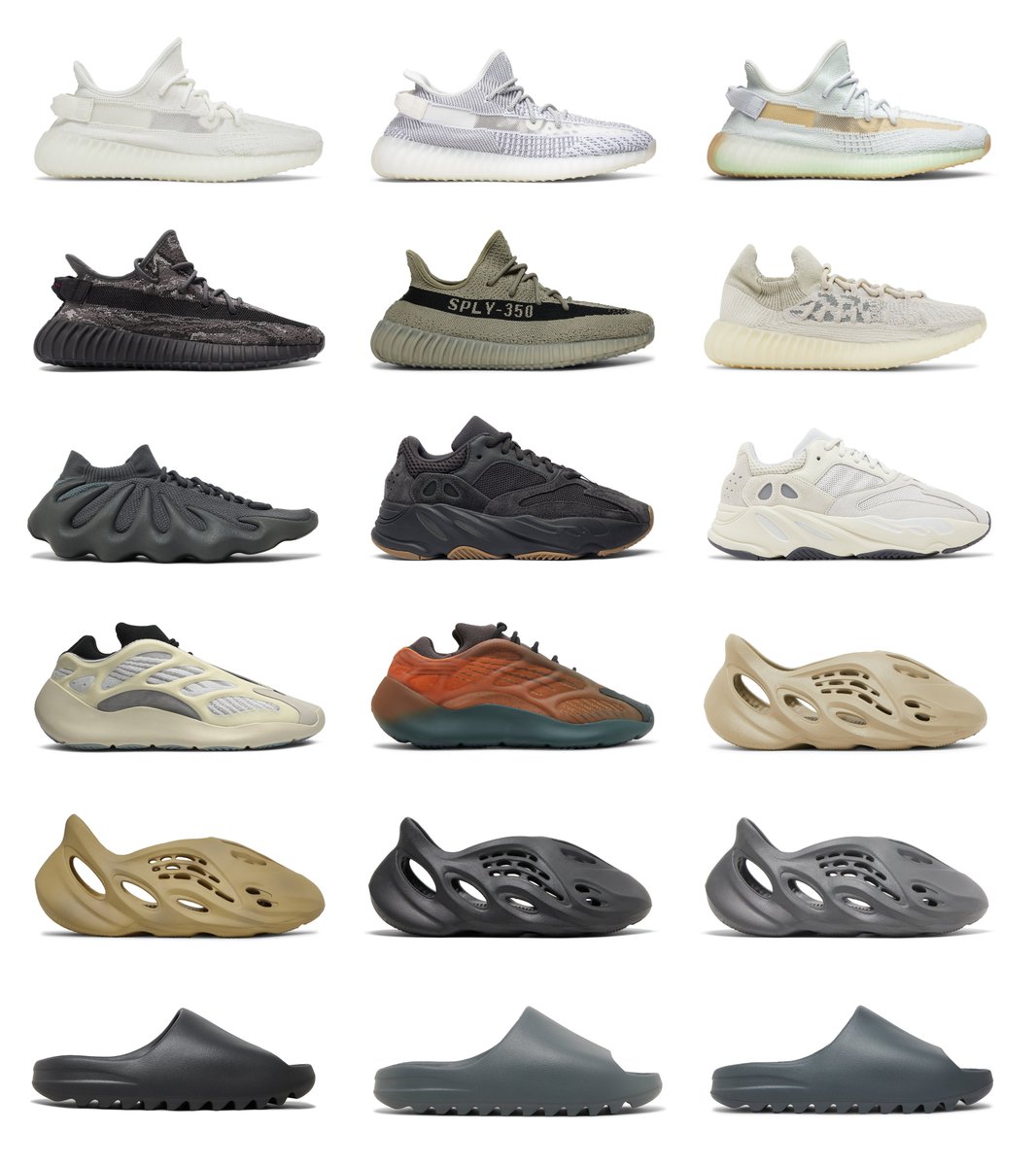SneakerVisionz's tweet photo. Upcoming Adidas Yeezy Release Lineup For Next Month August 2023 🙌 https://t.co/EN0oRM1UFZ