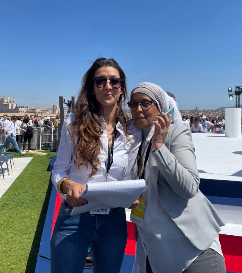 Félicitations à notre Marraine 
Mères Enfants PACA 
<a href="/SabrinaRoubache/">Sabrina Agresti-Roubache</a> 🇨🇵🇨🇵❤️