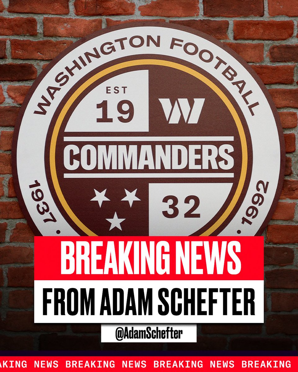 Breaking: NFL owners have unanimously approved the $6.05 billion sale of the Washington Commanders from Dan Snyder to a group led by Josh Harris, a league source told <a href="/AdamSchefter/">Adam Schefter</a>.