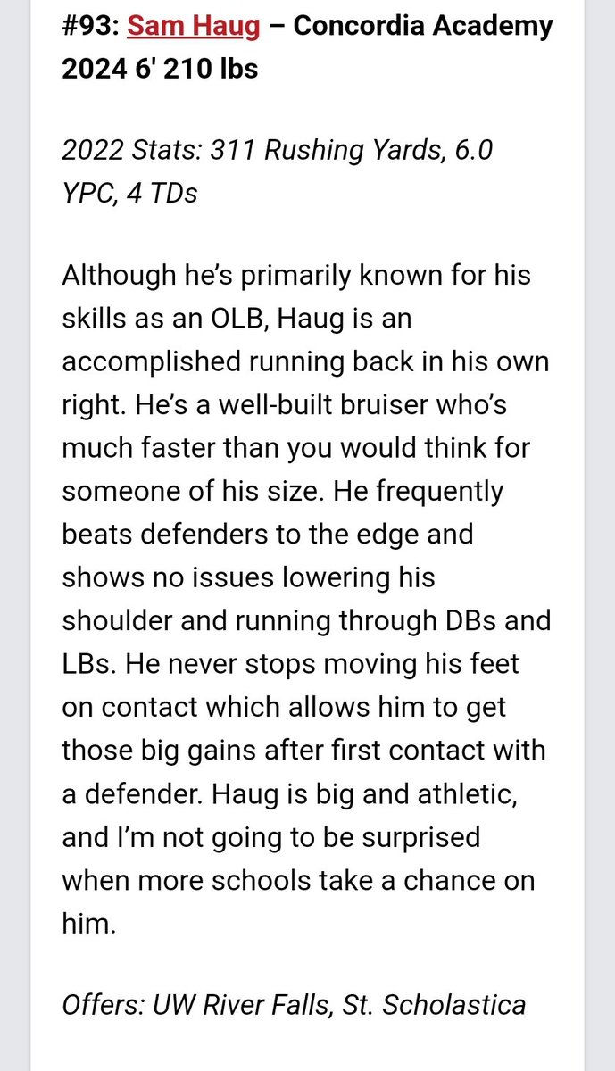 Sam Haug tweet media