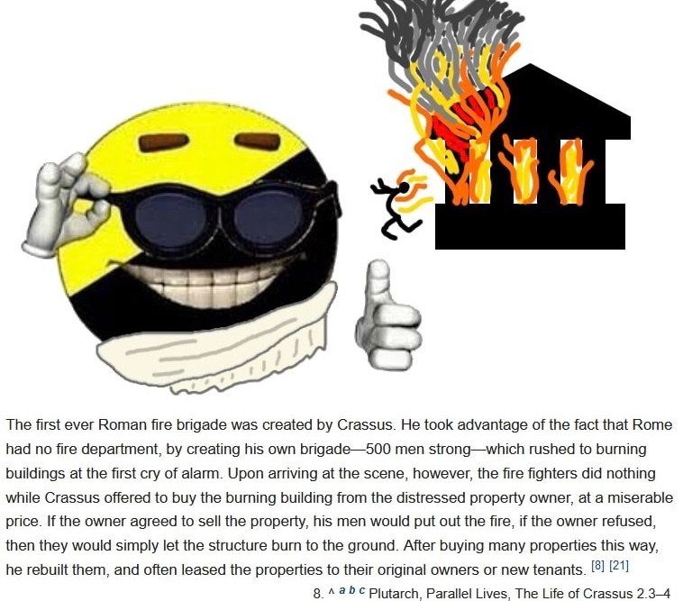 SocDoneLeft's tweet photo. "paying firefighters with taxes is slavery" https://t.co/6v59pBQZw8