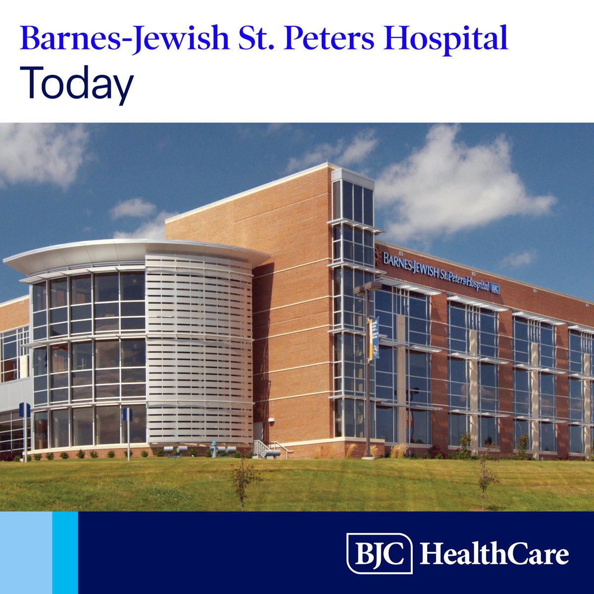 This year marks BJC's 30th anniversary as a system—and we’re taking a look back at where it all started. This week’s feature is Barnes-Jewish St. Peters Hospital.
