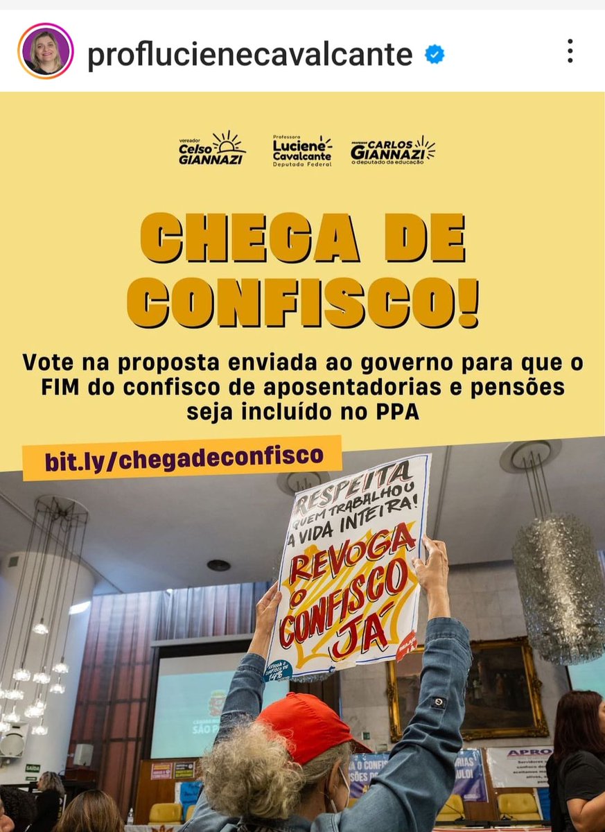 "Pref. Ricardo Nunes o desconto de 14% em seus ganhos é uma carga pesada para os aposentados PMSP. Apoie o PDL92 já!
<a href="/ricardo_nunessp/">Ricardo Nunes</a> 
<a href="/camarasaopaulo/">camarasaopaulo</a>
<a href="/ThammyReal/">Thammy Miranda</a>
@vereador_camilo
<a href="/VereadorAmadeu/">Adilson Amadeu</a>
<a href="/XexeuTripoli/">Xexéu Tripoli</a>
#SocorroRicardoNunes"
Desenrola PDL92