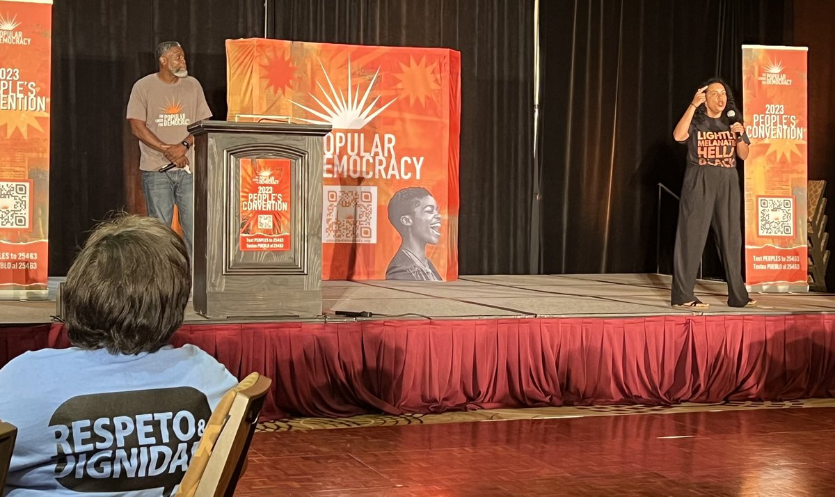 altochulo's tweet image. Get yourself a leadership duo for your national organizing network like @popdemoc. 

Straight 🔥 from @Analilia_Mejia @DaMareo_Cooper to start #PC2023!
