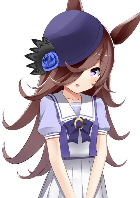 毎日ガチャ90 「どうしたの? ライス、お話聞くよ?」 #ウマ娘 #ライスシャワー