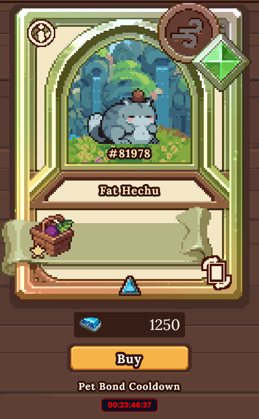 boggsee33's tweet photo. Well while i was literally walking away from the market with the new UltraOdd #JadeBabyboc. Over the busy noise of the courtyard, I heard one of my fellow Hero Clan Leaders #Wazzup from @DeFiKingdoms 
Discord  called me over to show me this little nut on a #FatHechu. 

#Mine https://t.co/NRucSpPa0G