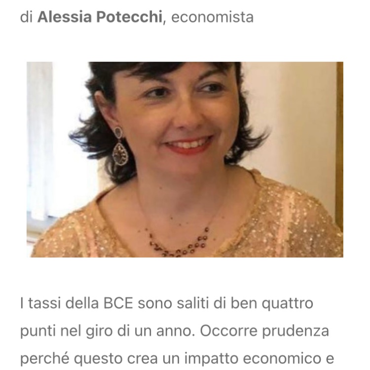 AlessiaPotecchi's tweet photo. 📌Sulla rivista di Economia e Finanza #ASSODIGITALE 📰 il mio intervento su Inflazione, Salario Minimo, PNRR e MES 📊📈
👉 https://t.co/LyTGrsbhZA https://t.co/LtpYLEbL5S
