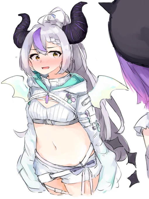 天使になりたい。  #laplus_artdesu