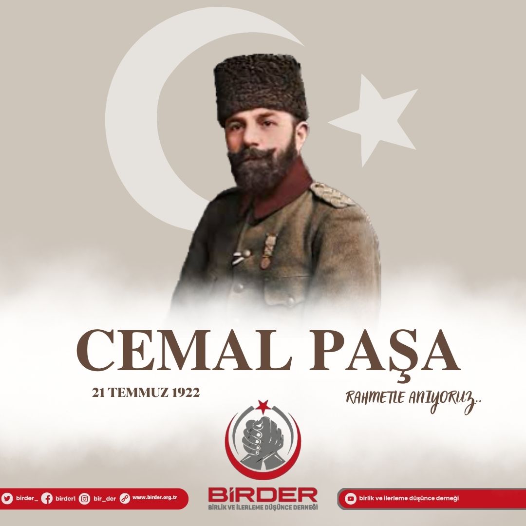 21 Temmuz 1922’de, Ermeni teröristler tarafından uğradığı saldırı sonucu şehit düşen Cemal Paşa’yı rahmetle anıyoruz.
#Cemalpaşa