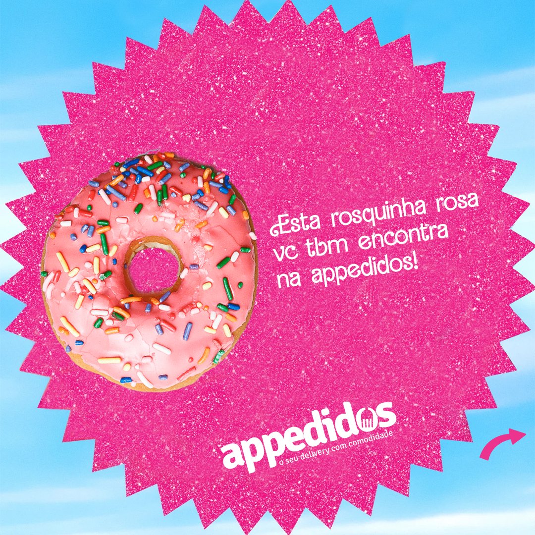 appedidos's tweet photo. Hoje mais do que nunca nós usamos rosa! 🩷

Tá na expectativa da estreia do filme da #Barbie nas telonas?  Lembre-se, se você for à caráter, seu ranguinho também tem que estar!

#appedidos #fazumappedidos #BarbieOFIlme #rosa #estreiacinema #appedelivery #comodidade https://t.co/XbfvXdcRk4