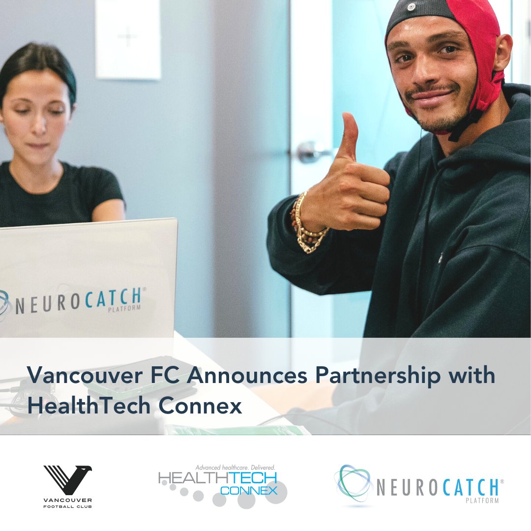 NeuroCatch® (@neurocatch) on Twitter photo Excited to partner with <a href="/vanfootballclub/">Vancouver FC</a> of <a href="/CPLsoccer/">Canadian Premier League</a> to evaluate & monitor mental performance in pro #soccer players. VFC will be able to acquire & use #objective #cognitive performance data to help guide decisions with training, load mgmt. & recovery. bit.ly/3Y21zQH Excited to partner with <a href="/vanfootballclub/">Vancouver FC</a> of <a href="/CPLsoccer/">Canadian Premier League</a> to evaluate & monitor mental performance in pro #soccer players. VFC will be able to acquire & use #objective #cognitive performance data to help guide decisions with training, load mgmt. & recovery. bit.ly/3Y21zQH