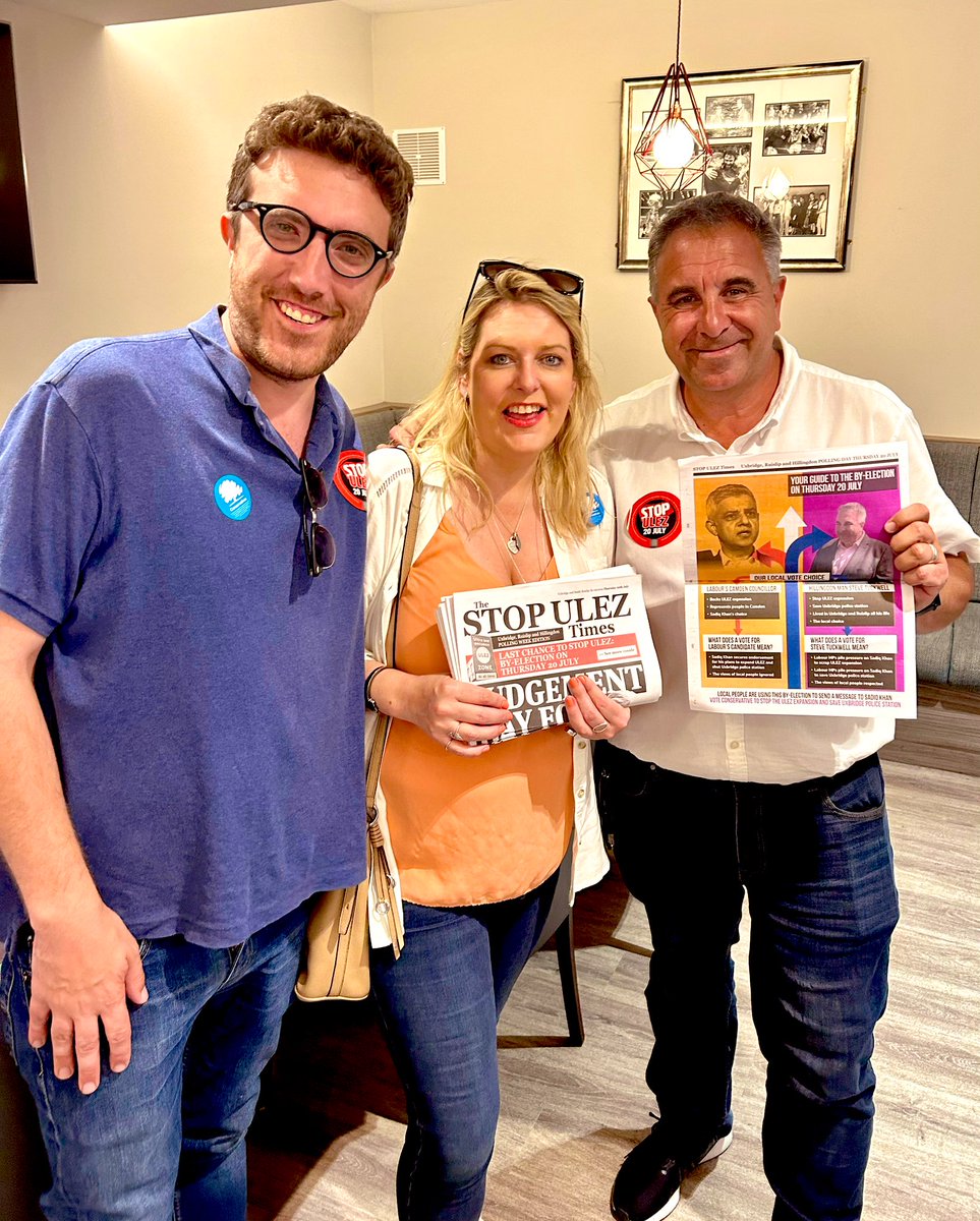 Very busy by-election day!Joining great activists &amp; campaigners again to support <a href="/tuckwell_steve/">Steve Tuckwell</a> &amp;  <a href="/Hillingdon_Tory/">Hillingdon Conservatives</a> team-very good luck Steve &amp; to all who’ve worked so hard here &amp; across the polling days-we’ve  some great local, hardworking positive <a href="/Conservatives/">Conservatives</a> candidates💙