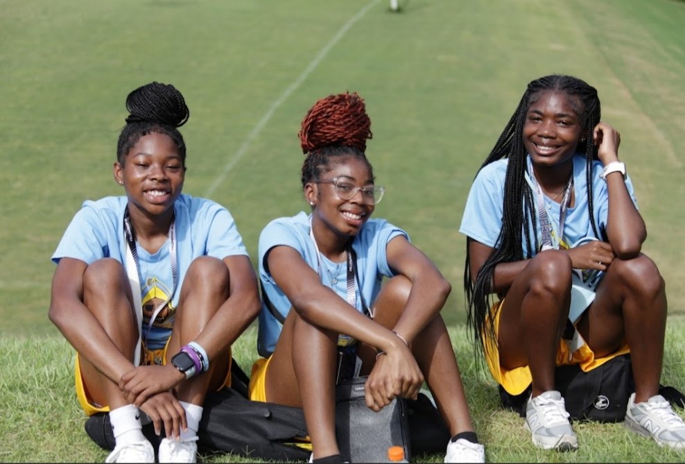 Huge shoutout to these young ladies (Sakera, Triniti, &amp; Taniyah) for making sure the players stayed hydrated, ate properly/healthy snacks, and wore clean uniforms/apparel for 3 days!! <a href="/FCAUWGFBCamp/">FCA UWG Football Camp</a> #MaysRide #BelieveOrBeLeaving
#MaysRaidersSportsManagementTeam
