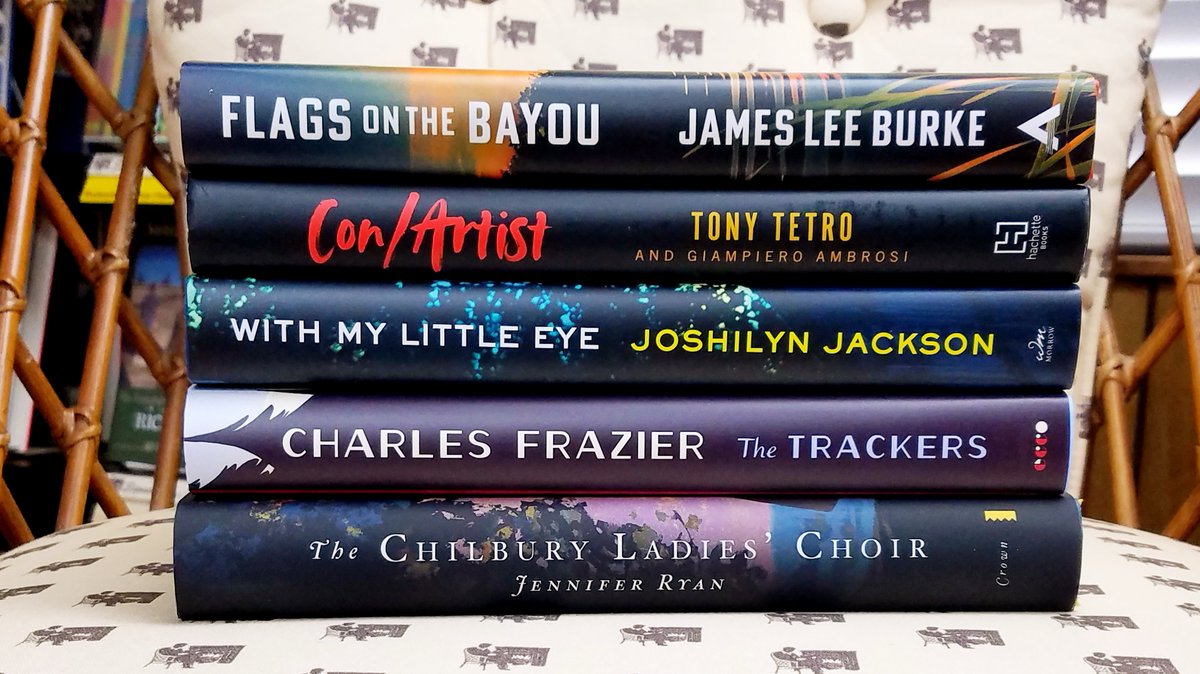 What are your #FridayReads?

#TGIF #weekendreads <a href="/JamesLeeBurke/">James Lee Burke</a> <a href="/TonyTetroForger/">TonyTetroForger</a> @RealGiampiero <a href="/JoshilynJackson/">Joshilyn Jackson</a> <a href="/Charles_Frazier/">Charles Frazier</a> <a href="/JenniferiRyan/">Jennifer Ryan</a> <a href="/AtriaBooks/">Atria Books</a> <a href="/HachetteBooks/">Hachette Books</a> <a href="/WmMorrowBooks/">William Morrow</a> <a href="/eccobooks/">Ecco</a> <a href="/CrownPublishing/">Crown Publishing</a>