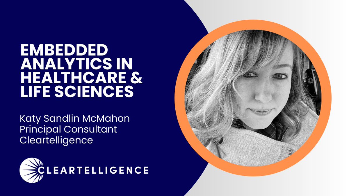 Check out Principal Consultant Katy Sandlin McMahon's talk on embedded analytics for healthcare and life sciences. Great talk! 

youtu.be/eMnSS9dkzVA

#analytics #datafam #tableau #pharma #biotech #lifescience #decisionintelligence #data