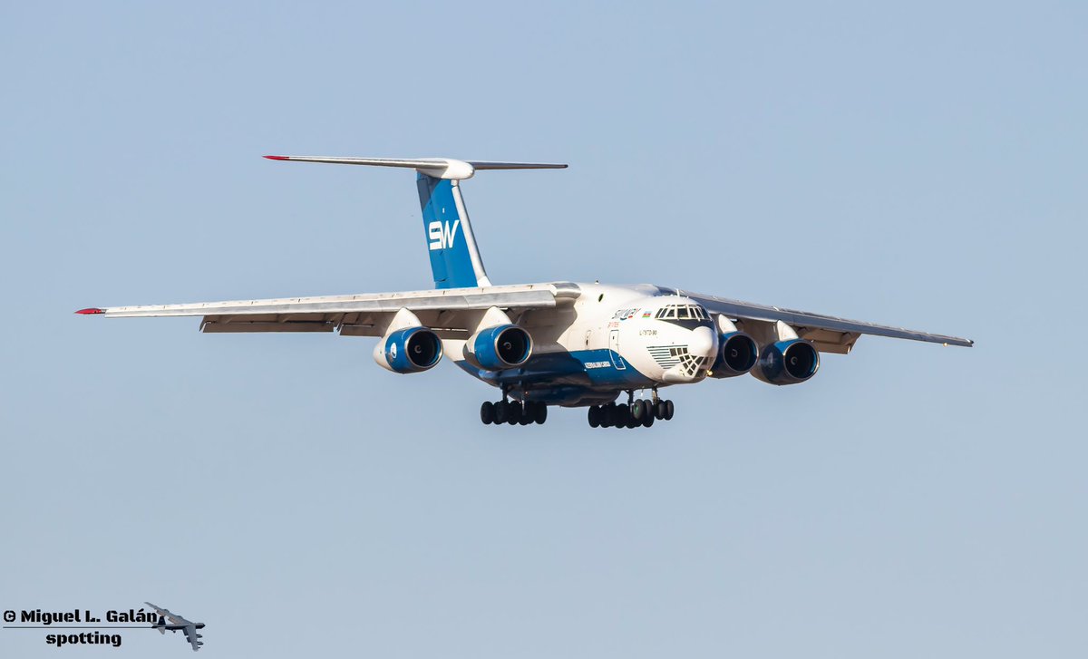 Monstruo alado… Ilyushin IL-79TD-90VD. Morón AFB, LEMO 20-7-2023. @SilkWayTravelAz #avgeek #planespotter #avuationlovers #aviationphotography #ilyushin76