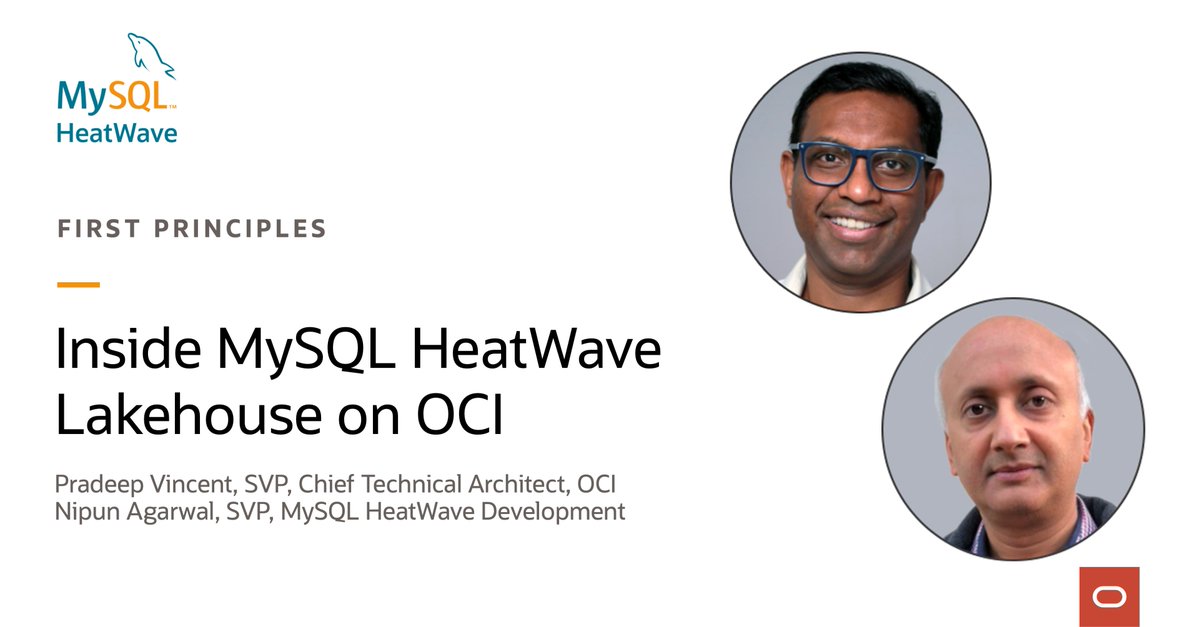 Discover the machine learning architecture that powers <a href="/MySQL/">MySQL</a> HeatWave Lakehouse, allowing #cloud users to process and query half a petabyte of #data in object storage with record performance. social.ora.cl/6012PreBw.?source=:so:ch:or:awr::::&amp;SC=:so:ch:or:awr::::&amp;pcode=