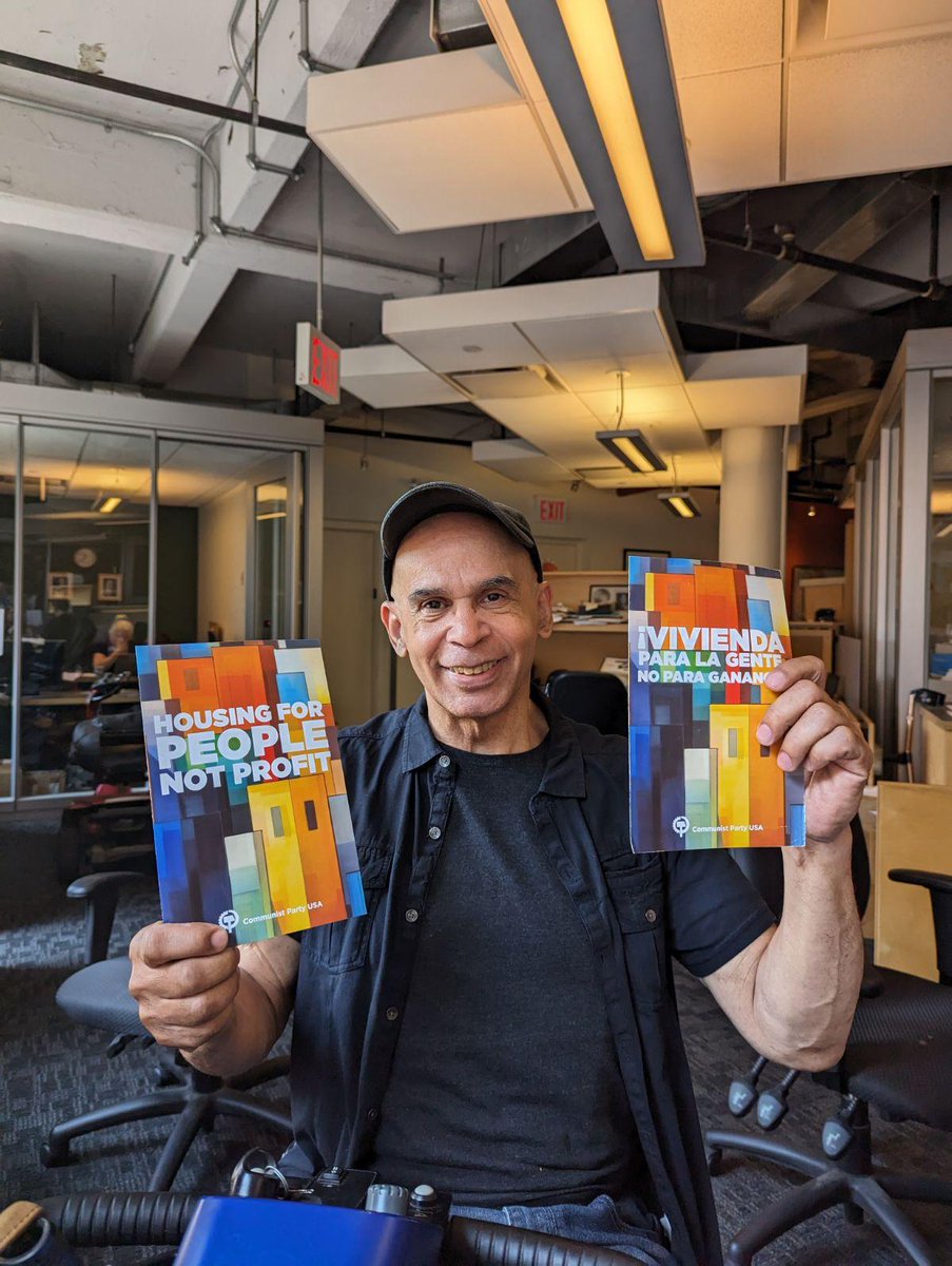 A decent place to live is a human right, don't you think?

Housing for People, Not Profit pamphlets can be found here:
cpusa.org/pamphlets/

And an online version here:
cpusa.org/article/housin…

#HousingIsAHumanRight