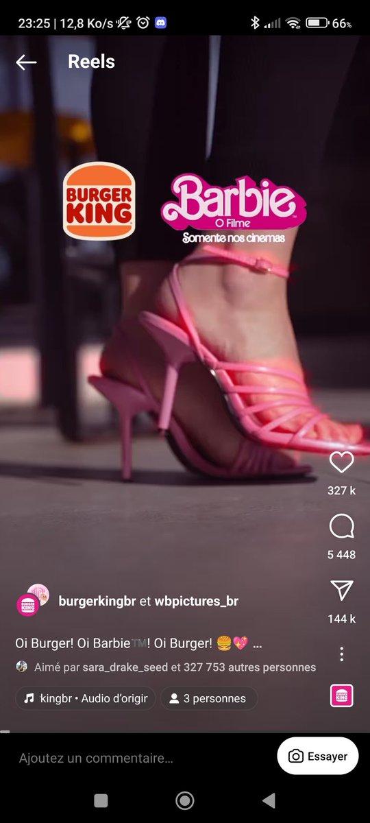 stracxgx's tweet photo. @BurgerKingFR il est où le burger barbie en France ?! @BurgerKingBR ils ont plus de flow ! https://t.co/wu93upDn1z