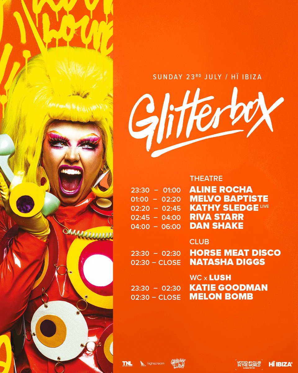 We’re buzzing to be back again at <a href="/hiibizaofficial/">Hï Ibiza</a> this Sunday! 

<a href="/glitterboxibiza/">Glitterbox</a> delivers again and we can't wait to party with you for another incredible long set night ! 🔥

See u at the Wild Corner ! 🪩💃