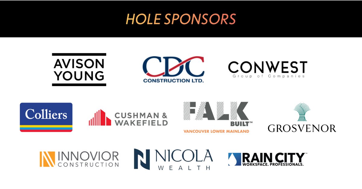 Today’s the day! Our Signature Golf Tournament. Thanks to all our sponsors including tournament sponsors, All Access Pass sponsors, hole sponsors, in-kind sponsors, and silent auction donations. Remember to tag #crewvancouvergolf2023 when sharing your day’s experience.