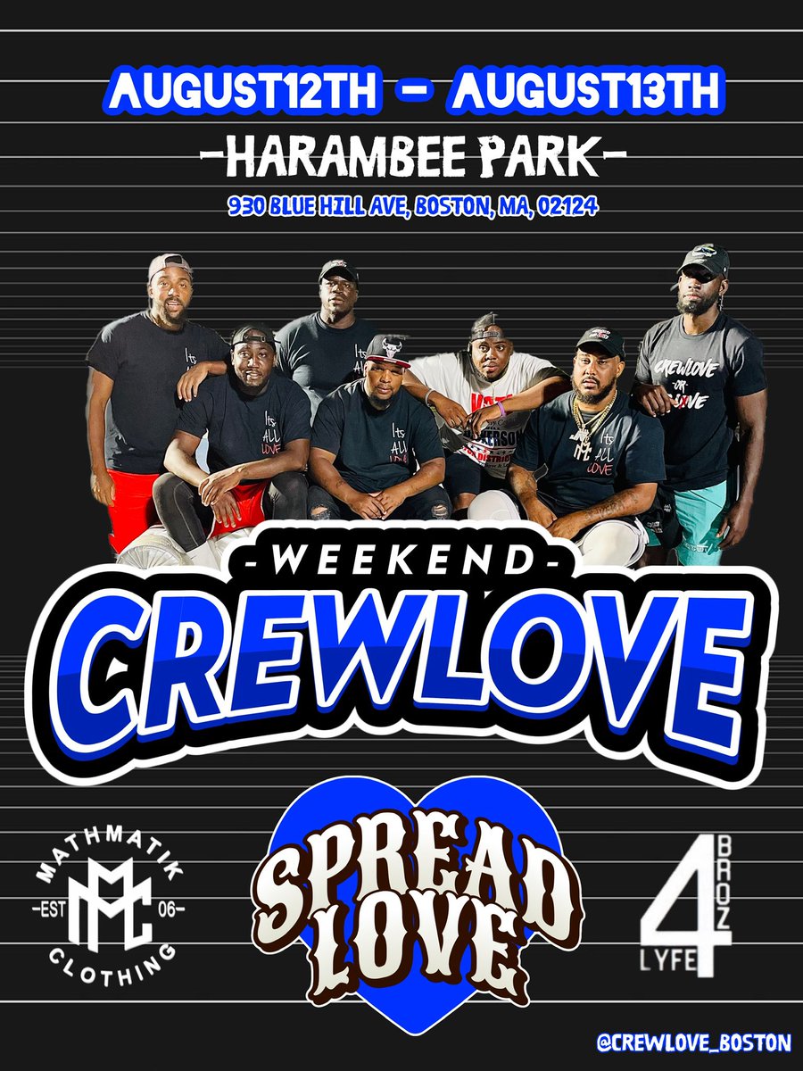 CoolJay_KRWN's tweet photo. #SPREADLOVE….

Good Food 
Good Vibes
Great Game
Great Atmosphere 
Family friendly 
 
*KIDS EAT FOR FREE ALL WEEKEND*

#CREWLOVEWEEKEND
#ROXBURYvsDORCHESTER
#MMC x #B4L https://t.co/36QymkOC8Q