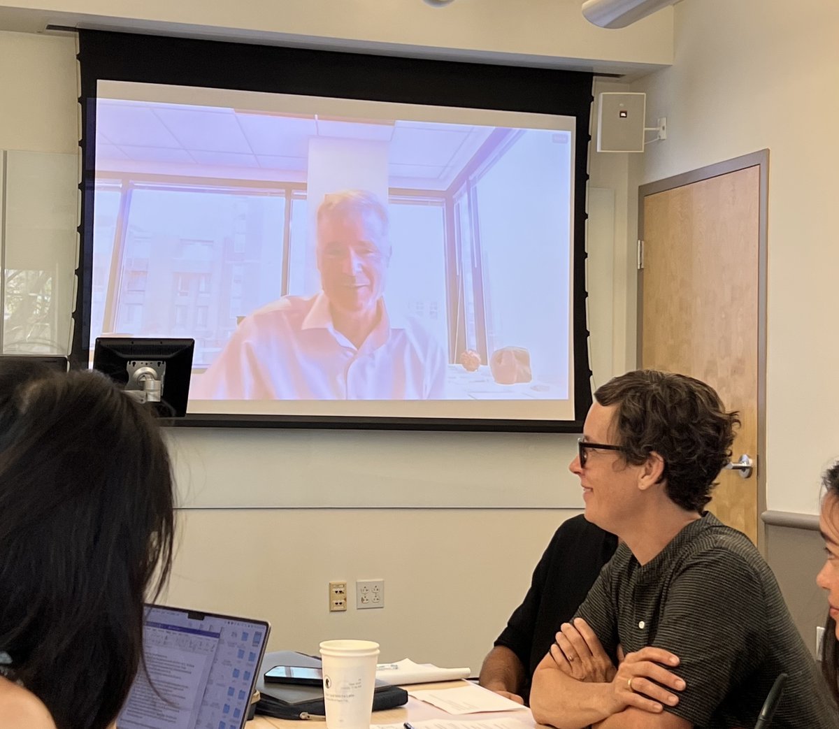 AnneSudduth's tweet photo. Amazing conversation @HarvardExt today w/ @JadDaley @AmericanForests &amp; teaching team Alison Sant &amp; Rob Ungar. 

Ran out of time...but my❓What role could🌳#Miyawaki #MiniForests play in rapidly ⬆️#UrbanForests to⬇️#ExtremeHeat🥵?

#Resilience #ClimateJustice #Trees #CoolCorridors https://t.co/RV5mPXrzMO