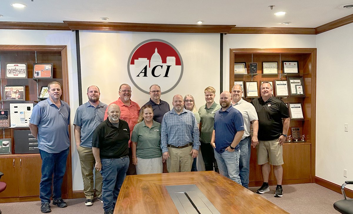 Incredible trip to ACI Headquarters in Wisconsin! We learned so much about sensors during our trip and enjoyed our behind-the-scenes factory tour. Grateful for the warm hospitality and strong partnership with ACI! 🤝 #TeamACI  #BuildingAutomation