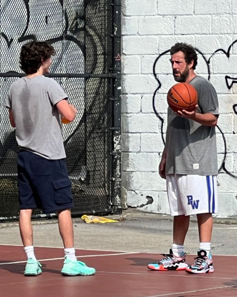 Cinema Solace on Twitter "Timothée Chalamet and Adam Sandler playing