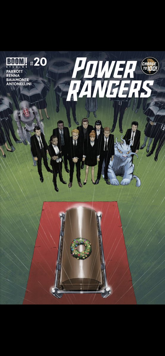 TheLMGpodcast's tweet image. #ComicADay

 Power Rangers #19 and #20