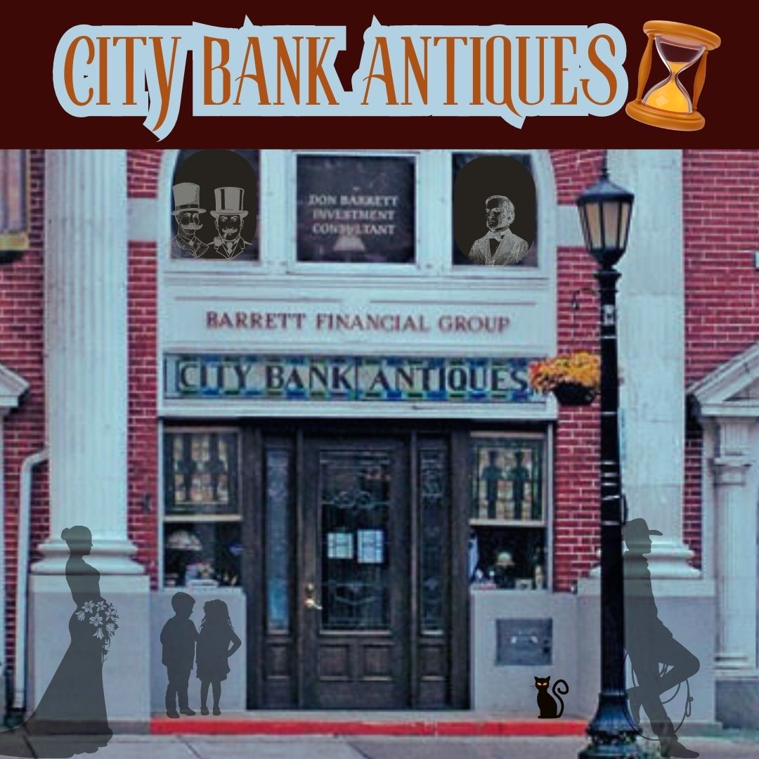 WizardlyKent's tweet image. Visit City Bank Antiques, where the ghosts of the past are glistening 11am-4pm Friday and Saturday. ⚡💙💛❤💚 #WizardlyWeekend #antiques ##curiosities #treasures