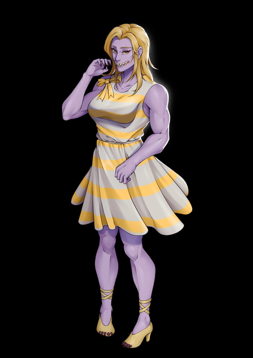 Elewdv's tweet photo. What is she wearing? I’m sure that’s not in character for her :p(Vinter) by @Staple404 https://t.co/grUzhOvyXh