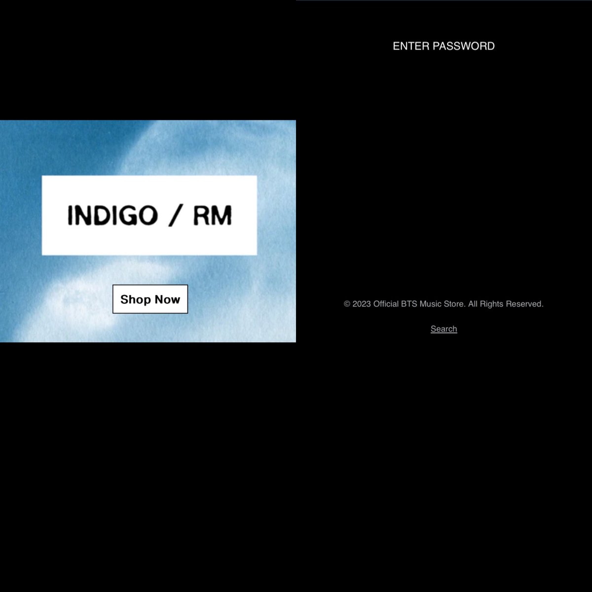 KNJsSource's tweet photo. .@bts_bighit @BIGHIT_MUSIC @HYBEOFFICIALtwt

When one tries to access the direct link to 'Indigo' via the BTS Store, a password prompt opens instead.

Please verify &amp; correct to allow easy access for the purchasing of the albums!!!!!

🔗 https://t.co/Ay7NarCyms https://t.co/enptDmbeYn
