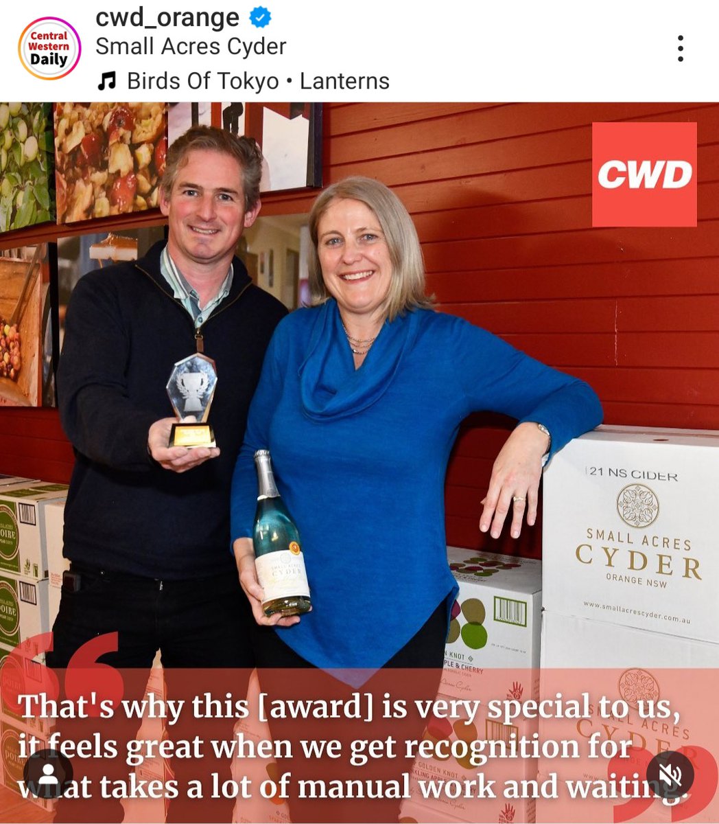 Thanks so much @centralwesterndaily for the lovely write up about our Tokyo win and the Sparkling Perry. zurl.co/VJz4