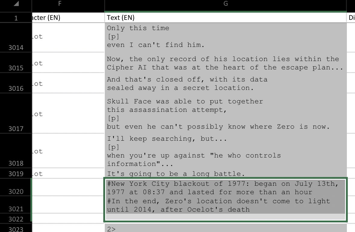 OXDIZE's tweet image. طريقة اختفاء الرائد "زيرو" متهوّرة وخطيرة. إلى درجة أن "المخابرات الأمريكية، والبنتاقون" متوّرطون بها.

ولكي يضمن نجاح الخطة، قُطِعَ التيار الكهربائي في مدينة "نيويورك" لتعطيل شبكات النقل والمعلومات.

الحدث في MGSV مرتبط بحادثة عرضية واقعية حصلت في نيويورك، 13 يوليو من عام 1977.