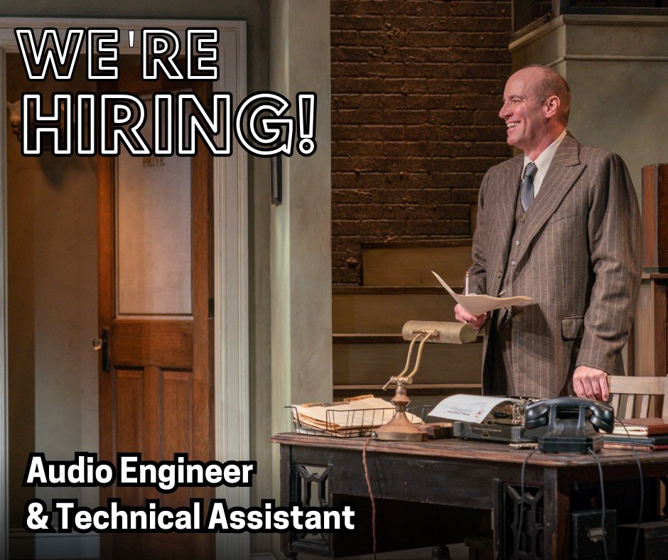 Join our team!

Apply to work with us at Palm Beach Dramaworks, the Palm Beaches' oldest professional live theatre. Visit bit.ly/pbd_employment to apply today!