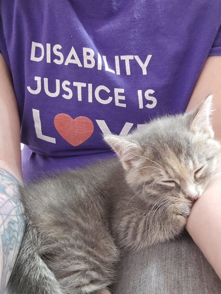 They baby. #DisabilityJustice #AccessIsLove