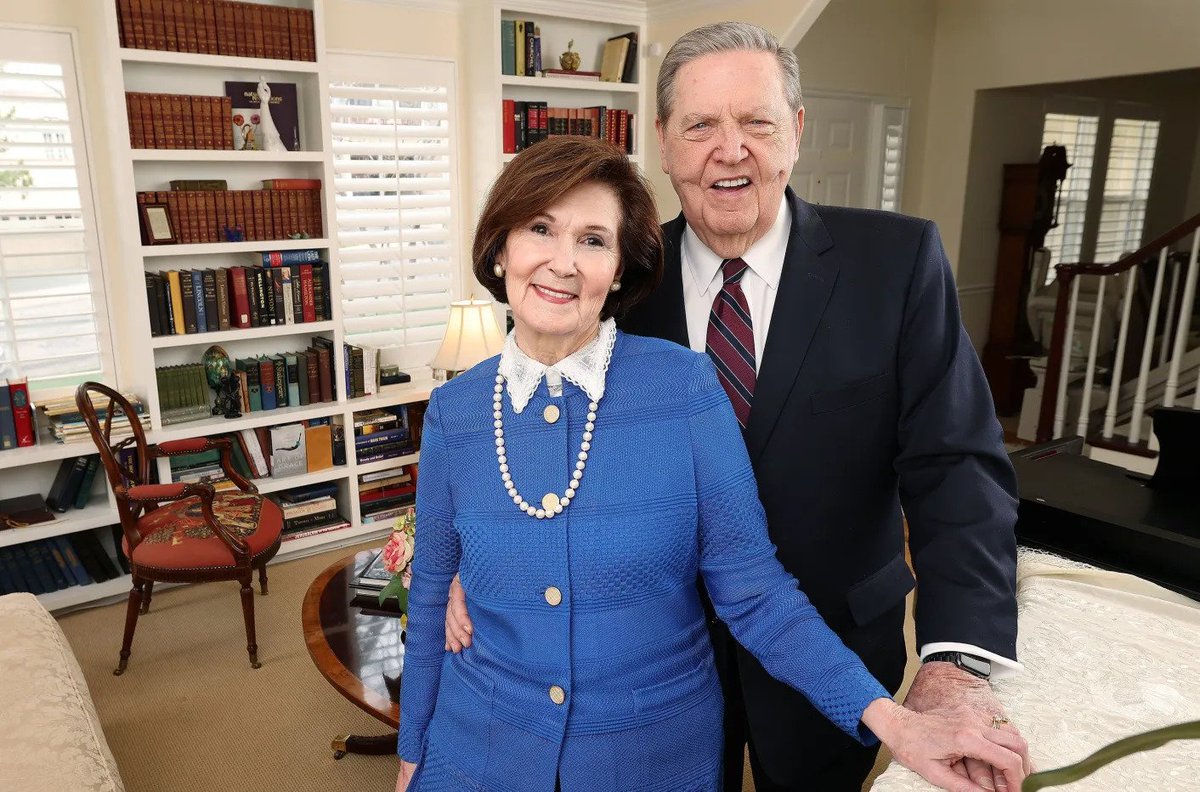 the_churchnews's tweet photo. Sister Patricia Terry Holland, wife of Elder Jeffrey R. Holland, died at 81. She lived a faith-filled life, supporting her husband's global ministry. Despite battling severe pneumonia in 2014, her faith and determination led to a full recovery. She served as the first counselor in the Young Women general presidency and was known for her eloquence as a speaker. In 2018, she accompanied President Russell M. Nelson on his global ministry, expressing a deep testimony of Jesus Christ. Her life was defined by dedication, service and unwavering faith.

Read more about Sister Holland here: https://t.co/eUTgWHoPdW

📸 : Jeffrey D. Allred, Deseret News; Spenser Heaps, Deseret News; screenshot from https://t.co/xpOACFtTiV