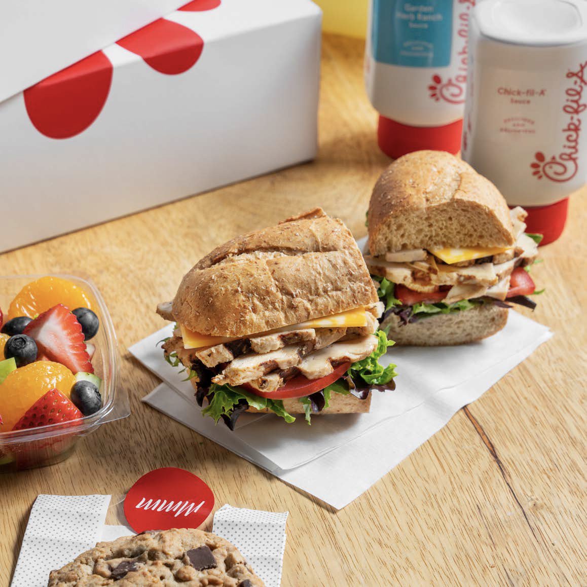 Meetings, seminars, even conferences. Packaged Meals from Chick-fil-A Catering are the perfect choice for your next work event.
