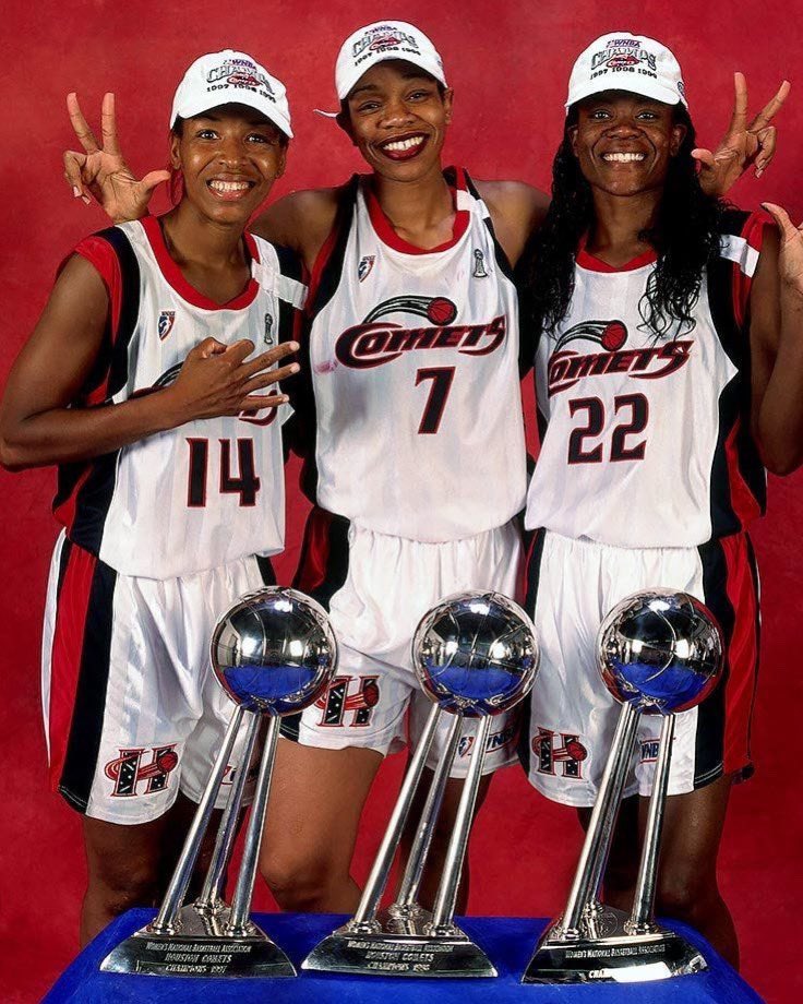 The WNBA needs the Comets back in Houston. Arguably the most dominant team in league history‼️