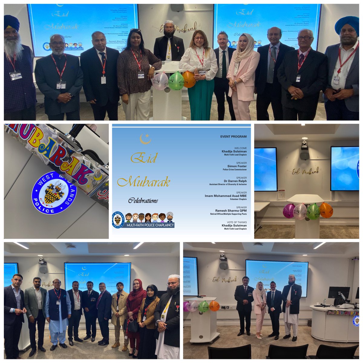 Imam M Asad MBE (@imamasadmbe) on Twitter photo Celebrating #Eid with our diverse and #multifaith community at <a href="/WMPChaplaincy/">WMPChaplaincy</a>
#Education leads to #friendship which leads to #love which leads to #peace.
<a href="/Khadija_Sul/">Khadija Sulaiman</a> <a href="/MirBukhtawar/">Bukhtawar Mir</a> <a href="/SimonFosterPCC/">Simon Foster</a> <a href="/ChrisLGrandison/">Chris Grandison</a> <a href="/Iram_DerbyAMP/">Iram D</a> <a href="/InspectorUllah/">Inspector Hanif Ullah</a>
<a href="/Nasirawanuk/">Dr NASIR AWAN MBE DL</a> Celebrating #Eid with our diverse and #multifaith community at <a href="/WMPChaplaincy/">WMPChaplaincy</a>
#Education leads to #friendship which leads to #love which leads to #peace.
<a href="/Khadija_Sul/">Khadija Sulaiman</a> <a href="/MirBukhtawar/">Bukhtawar Mir</a> <a href="/SimonFosterPCC/">Simon Foster</a> <a href="/ChrisLGrandison/">Chris Grandison</a> <a href="/Iram_DerbyAMP/">Iram D</a> <a href="/InspectorUllah/">Inspector Hanif Ullah</a>
<a href="/Nasirawanuk/">Dr NASIR AWAN MBE DL</a>