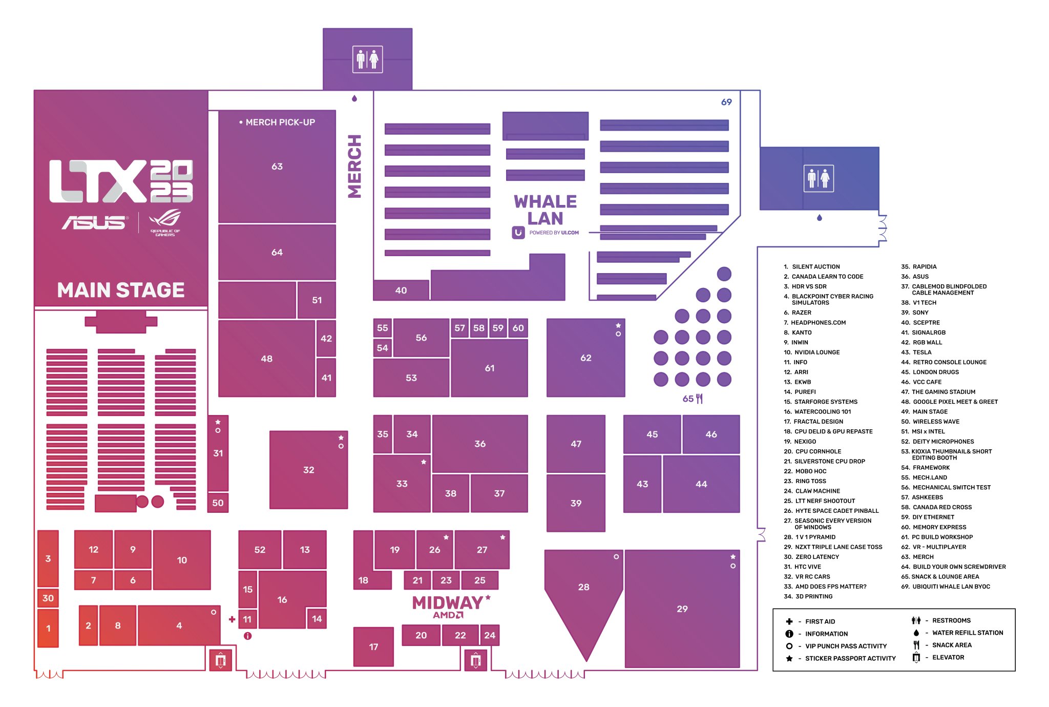 LTX Expo on Twitter "LTX 2023 Map V2 is here! Check out everything