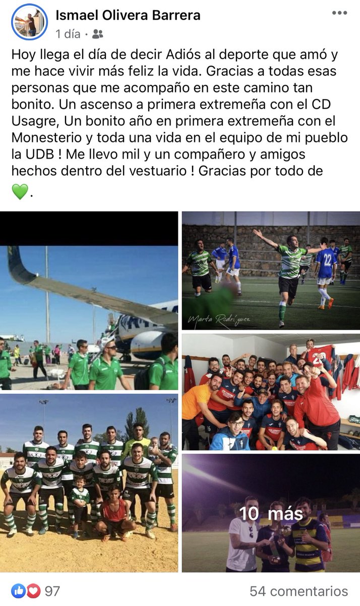 Acaba de despedirse el gran <a href="/Ismael92GolSur/">@Ismael92</a> . Y nosotros también queremos decirle hasta pronto (1/2)