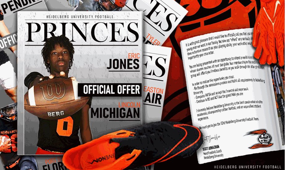 Eric Jones (@emoneyluvv) on Twitter photo #AGTG After an amazing visit and conversation with <a href="/CoachAvila50/">Charlie Avila</a> I am blessed to receive my first offer from <a href="/BergAthletics/">Heidelberg Athletics</a> <a href="/TheD_Zone/">The D Zone</a> <a href="/PrepRedzoneMI/">Prep Redzone Michigan</a> <a href="/MIexposure/">Michigan exposure</a> #AGTG After an amazing visit and conversation with <a href="/CoachAvila50/">Charlie Avila</a> I am blessed to receive my first offer from <a href="/BergAthletics/">Heidelberg Athletics</a> <a href="/TheD_Zone/">The D Zone</a> <a href="/PrepRedzoneMI/">Prep Redzone Michigan</a> <a href="/MIexposure/">Michigan exposure</a>