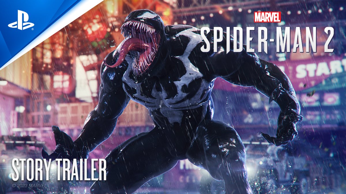 RT @DiscussingFilm: The story trailer for ‘SPIDER-MAN 2’ has been released.
The game releases on October 20. https://t.co/Yjcm1aqx2z
