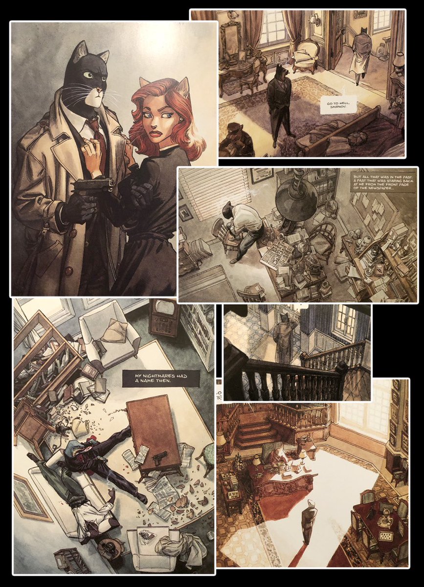 I wish they would do a hard boiled Eberron comic in the vein of Blacksad