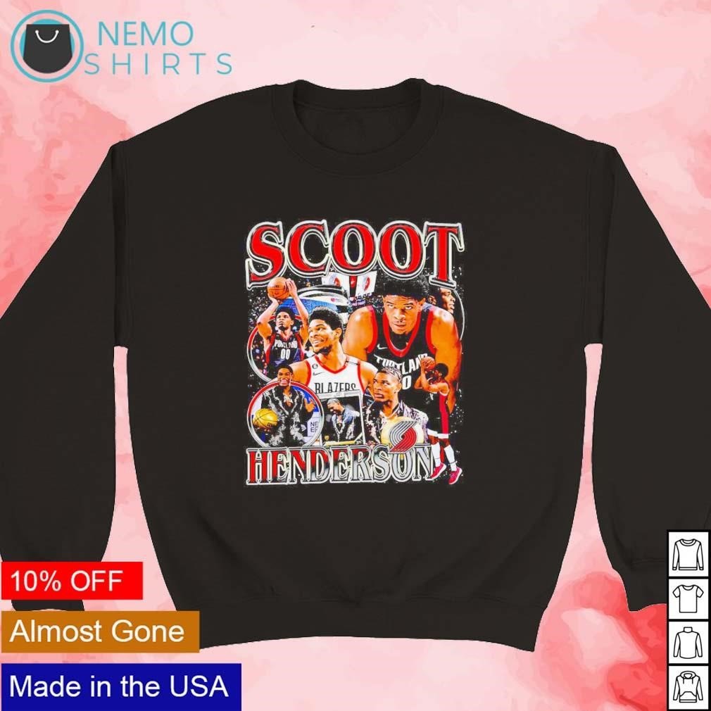 Scoot Henderson Portland Trail Blazers basketball moments vintage shirt
nemoshirt.com/product/scoot-…

#SummerBlazers #PortlandTrailBlazers #NBA #ScootHenderson #Henderson #nemoshirt #nemoclothing #nemoshirtclothing #shirts