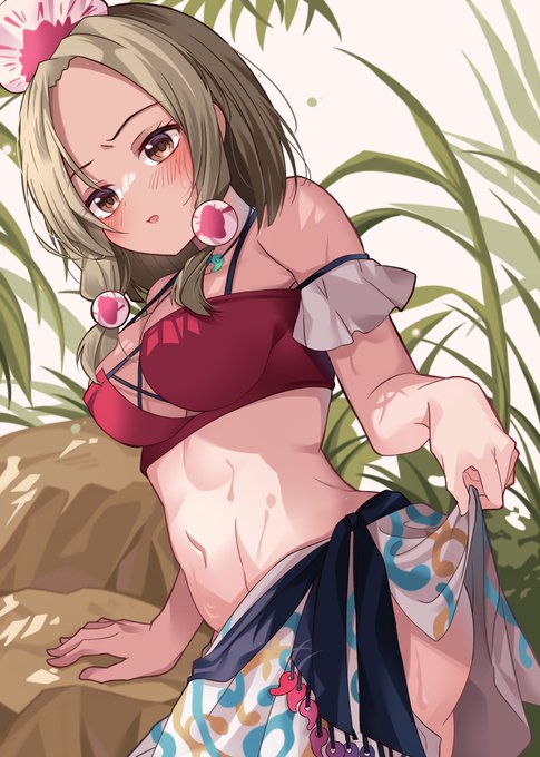 水着魅須丸と密会 