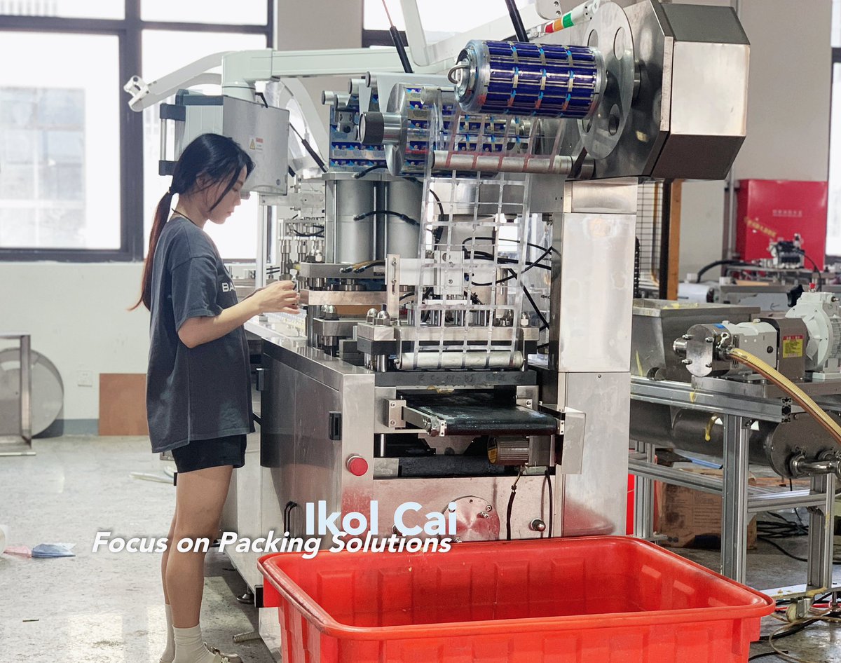 IkolCai's tweet photo. DPP 260 Automatic Blister Packaging Machine for butter package, with a rotor pump and multi-nozzles, high efficiency and smooth butter feeding.👍

Ikol Cai
+86-18968820767
sales03@cngrandmachinery.com
ikol2014@gmail.com

#blisterpackingmachine
#automaticblisterpackingmachine https://t.co/VkgFnYgX6b